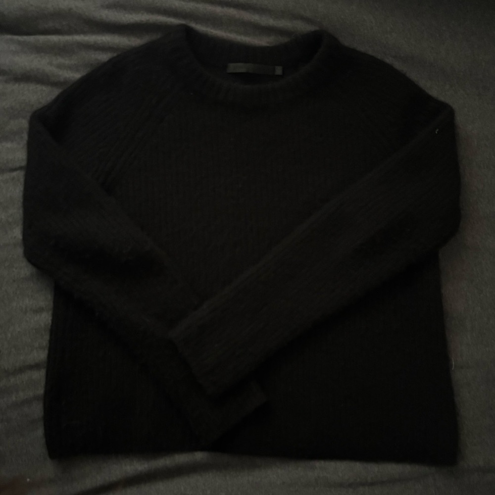 Jenni Kayne Black Cashmere Fisherman Sweater